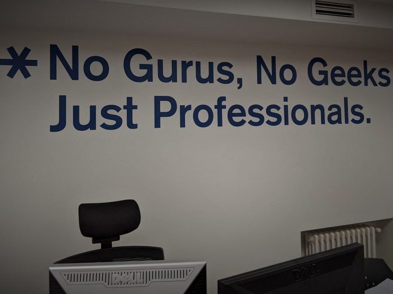 no gurus